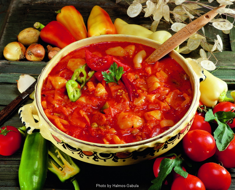 Pepper and Tomato Stew  -  (Lecsó)