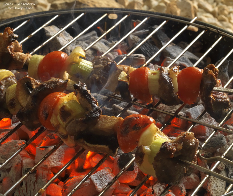 <!--:hu-->Bárányérmék nyárson sütve, zöldséggel<!--:-->