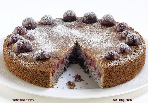 <!--:hu-->Mákos, meggyes torta<!--:-->