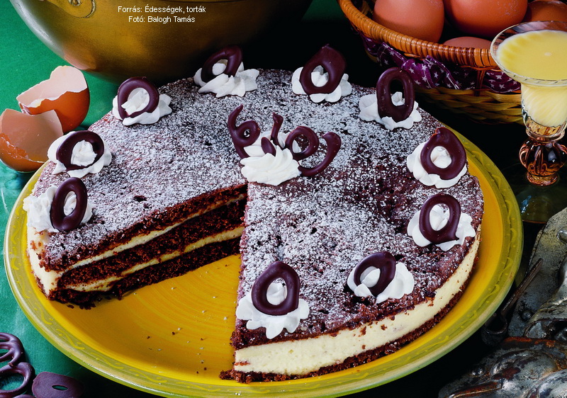 <!--:hu-->Tojáslikőrös csokoládétorta<!--:-->