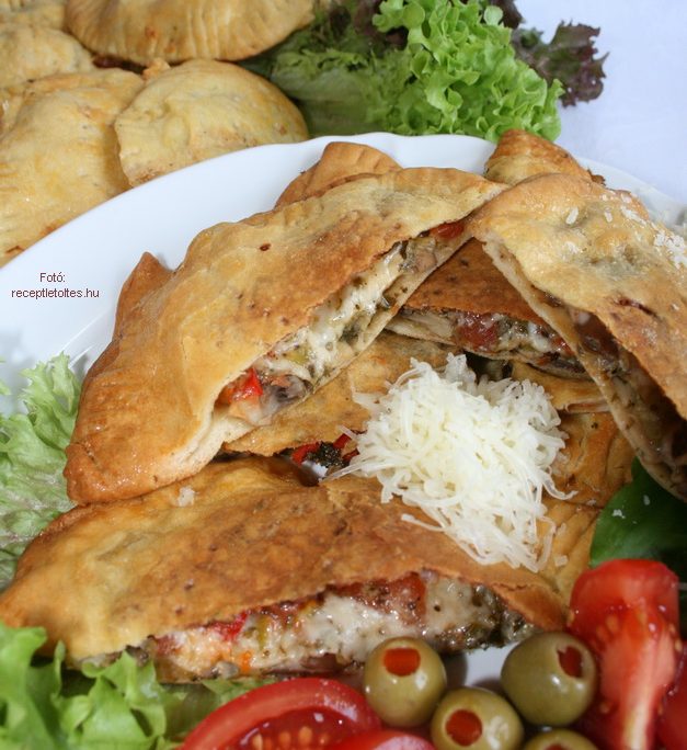 <!--:hu-->Gombás calzone  –  készítette Csigó János mesterszakács<!--:-->