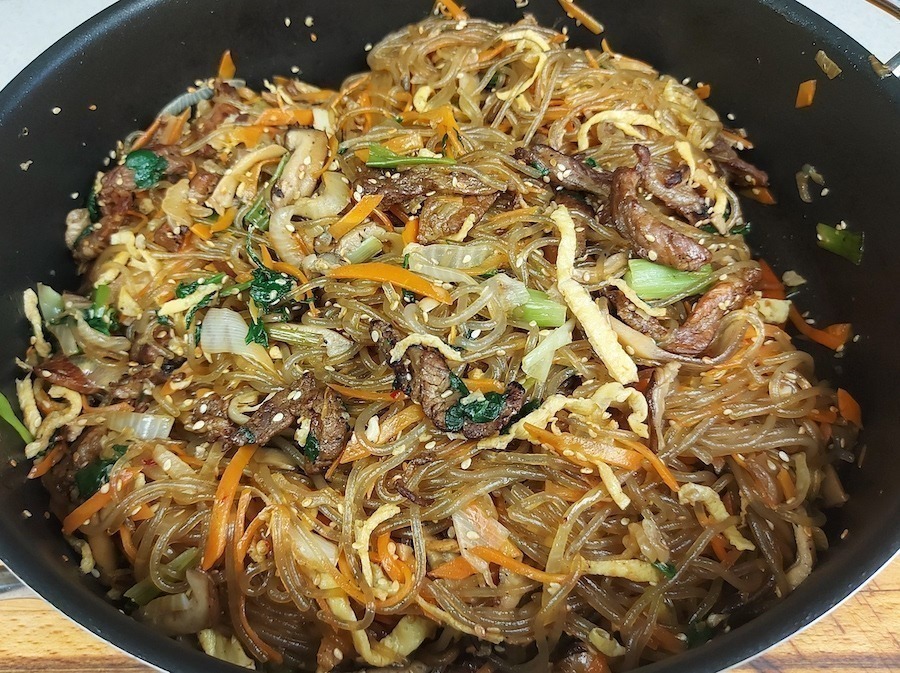 <!--:hu--> Üvegtészta koreai módra II. (japchae, chapchae)<!--:-->