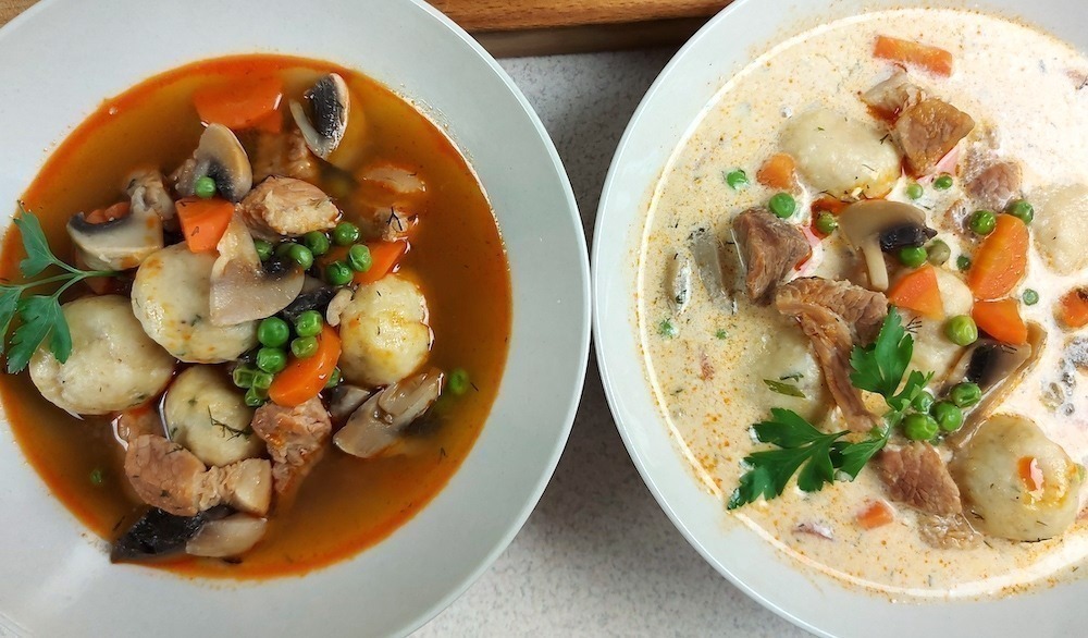 <!--:hu--> Kapros zöldséges malacleves burgonyagombóccal<!--:-->