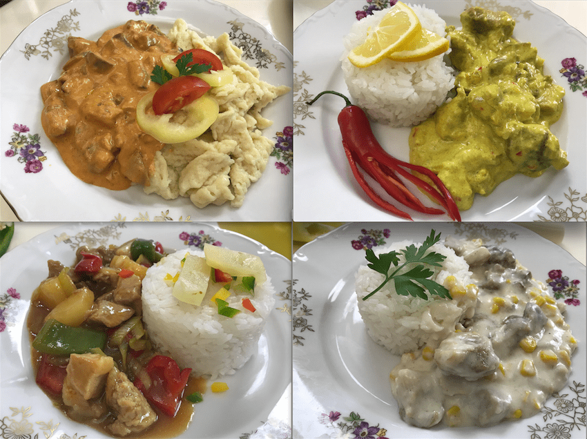 <!--:hu-->Malacragu mindenki kedvére (bakonyi, édes-savanyú, currys, kukoricás-márványsajtos) – készült az OnLive© főzőiskola 6. adásában<!--:-->