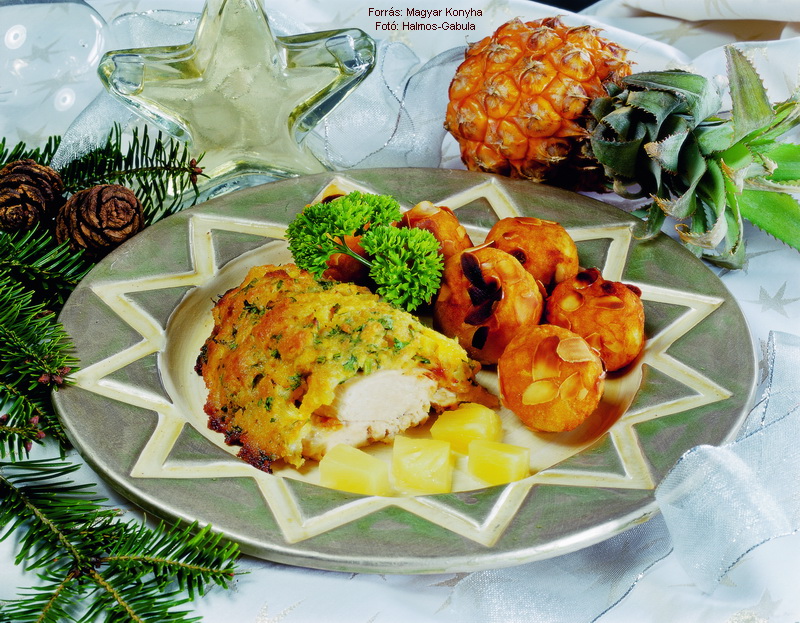 <!--:hu-->Ananászbundás csirkemell mandulás golyókkal <!--:-->