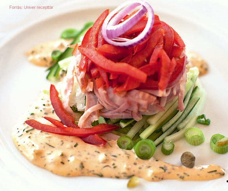 <!--:hu--> Házias hússaláta csípős remuládmártással<!--:-->