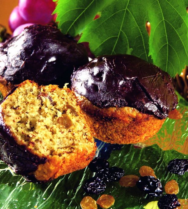 <!--:hu-->Mazsolás, diós, mézes, csokoládés muffin<!--:-->