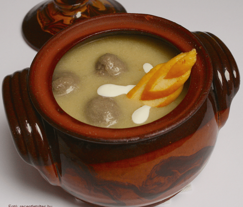 <!--:hu-->Mézes körtekrémleves gyömbéres libahúsgombóccal <!--:-->