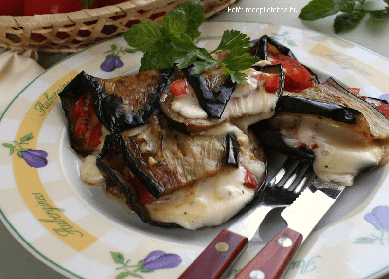 <!--:hu--> Sajttal és paradicsommal töltött padlizsán<!--:-->