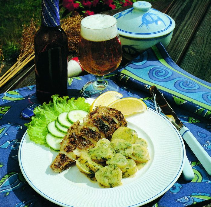 <!--:hu-->Süllősült, meleg burgonyasalátával (krumplisalátával) <!--:-->