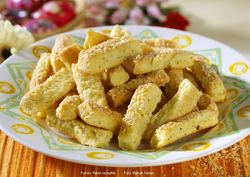 <!--:hu-->Szezámmagos, sajtos rudak<!--:-->