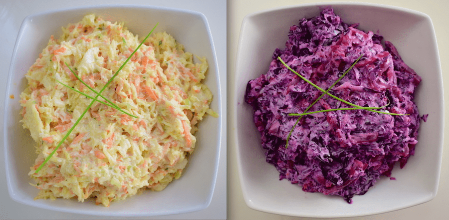 <!--:hu-->Cole slaw – ejtsd kolszló – saláta és lila cole slaw saláta – készült az OnLive© főzőiskola 13. adásában<!--:-->