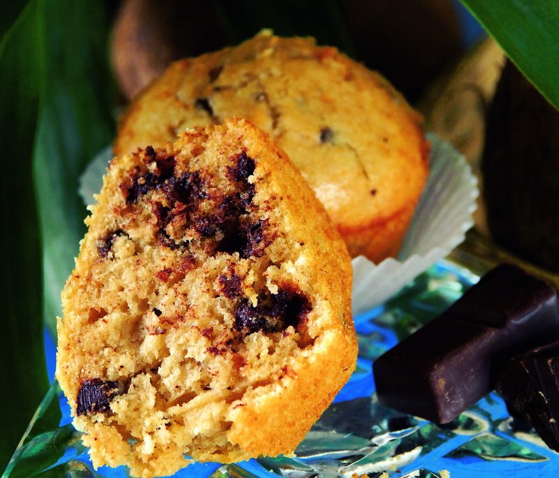 <!--:hu-->Kókuszos, csokoládés, vaníliás muffin<!--:-->