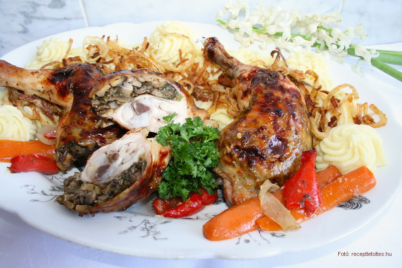 <!--:hu-->Pereszkével töltött csirkecomb  –  készítette Csigó János mesterszakács<!--:-->