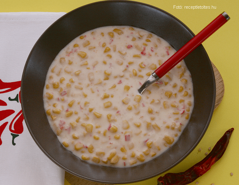 <!--:hu--> Tejszínes, csilis kukoricafőzelék<!--:-->