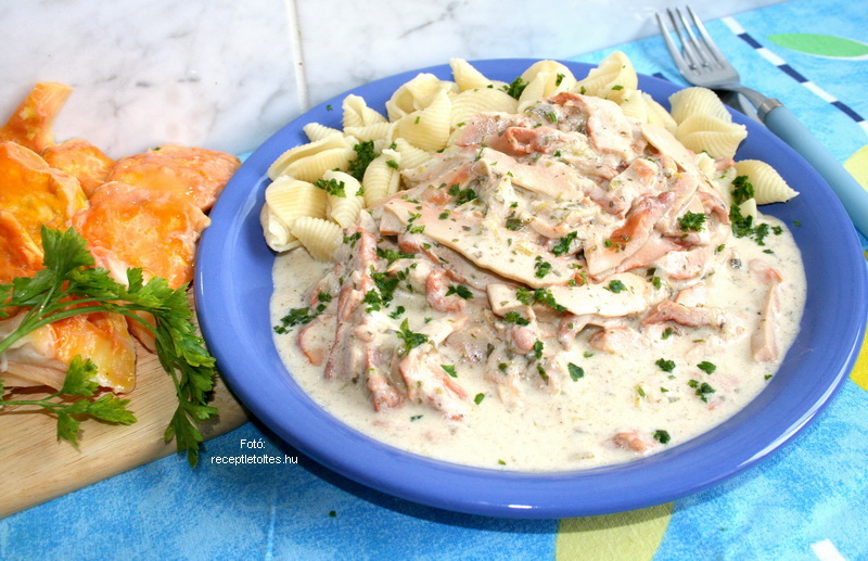 <!--:hu-->Tejszínes, tejfölös gévagombatokány  –  készítette Csigó János mesterszakács<!--:-->