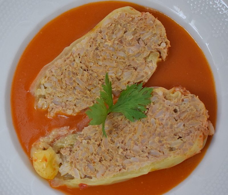 <!--:hu-->Töltött paprika/paradicsomos húsgombóc – készült az OnLive© főzőiskolában<!--:-->
