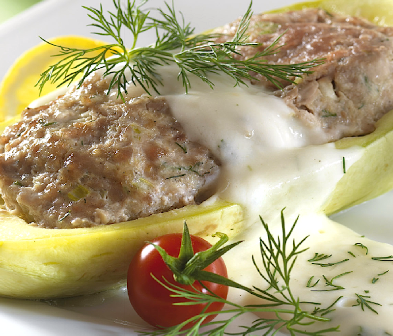 <!--:hu-->Töltött tök tejszínes kapros mártással<!--:-->