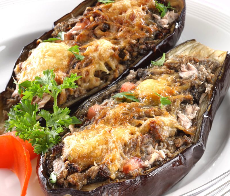 <!--:hu-->Tonhalas töltött padlizsán <!--:-->